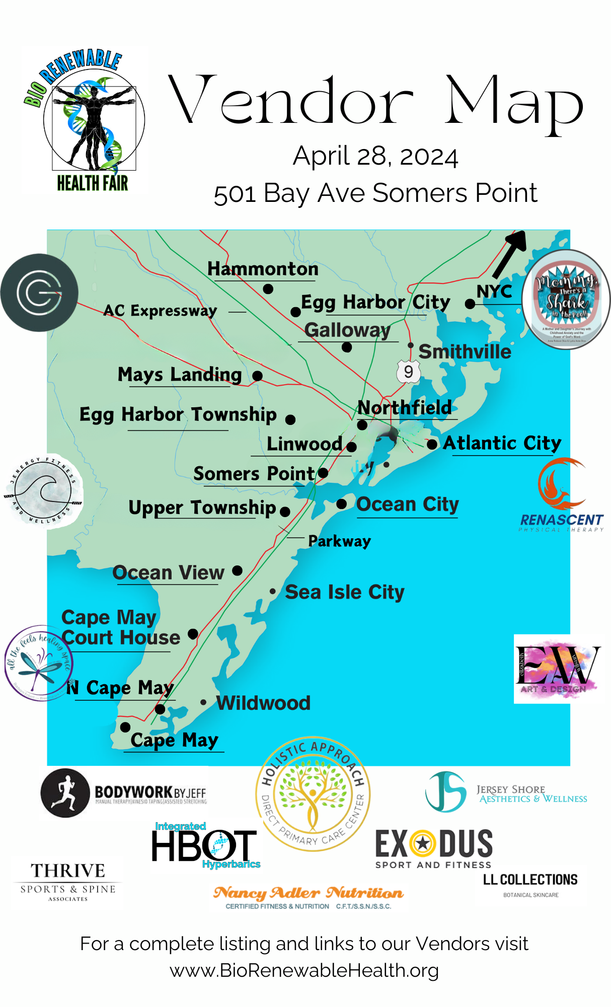 2024 vendor map
