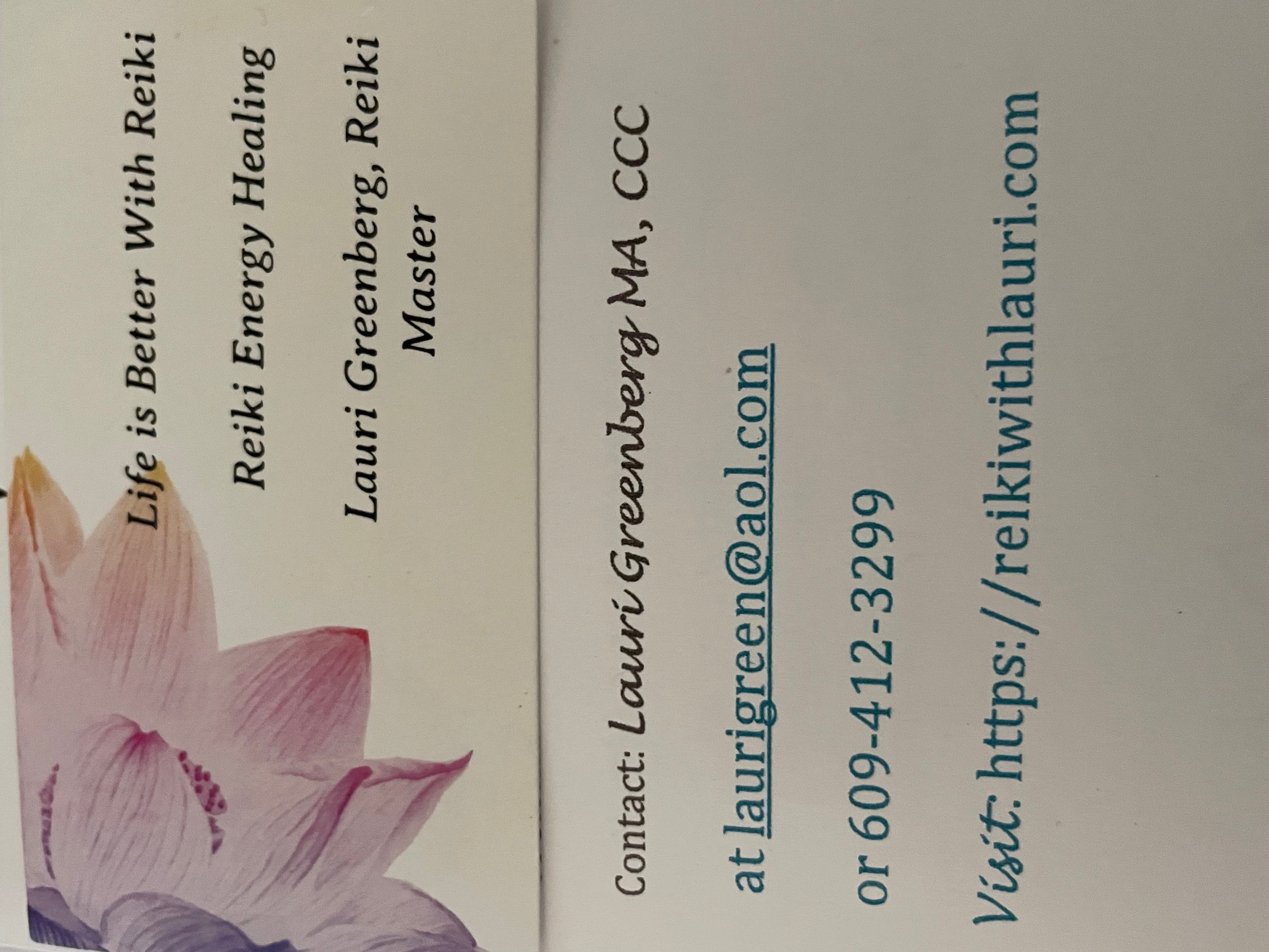 Reiki with Lauri